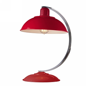 Veioza Franklin 1 bec Desk Lamp-Red, Elstead Lighting