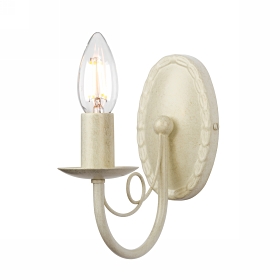 Aplica Minster 1 bec-Ivory Auriu, Elstead Lighting
