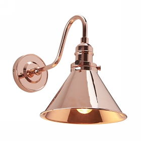 Aplica Provence 1 bec-Polished Copper mic , Elstead Lighting