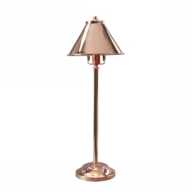Veioza Provence 1 bec Stick Lamp-Polished Copper mic , Elstead Lighting
