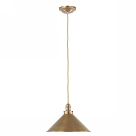 Pendul Provence 1 bec Pendant-Aged Brass, Elstead Lighting